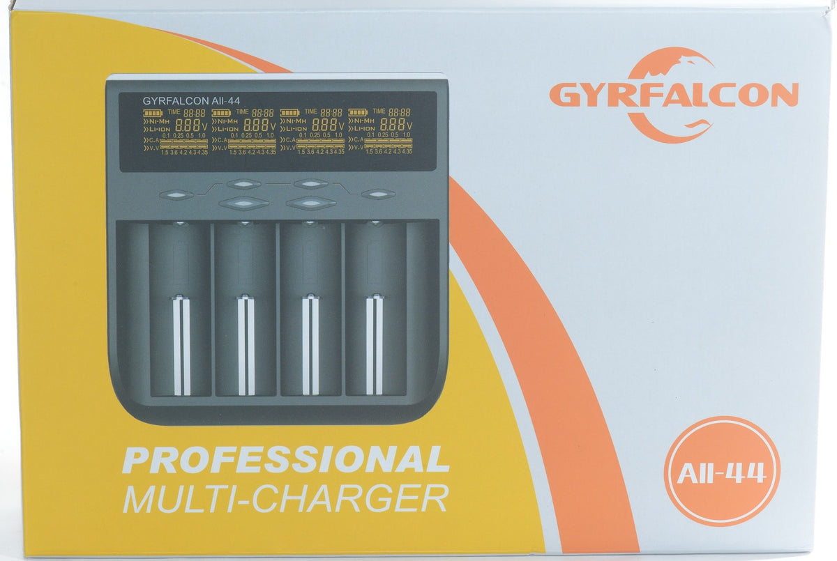 Gyrfalcon 4 Bay All-44 Battery Charger